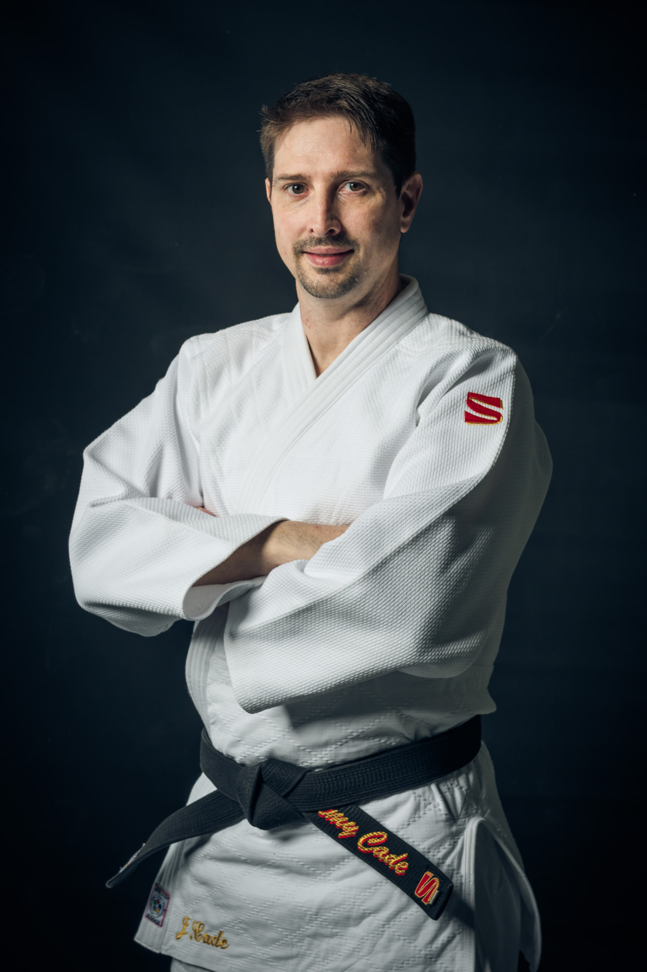 Jeremy Cade in a judo gi